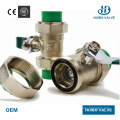 20-32mm Hot Melt Cast Iron Handle PPR Brass Ball Valve